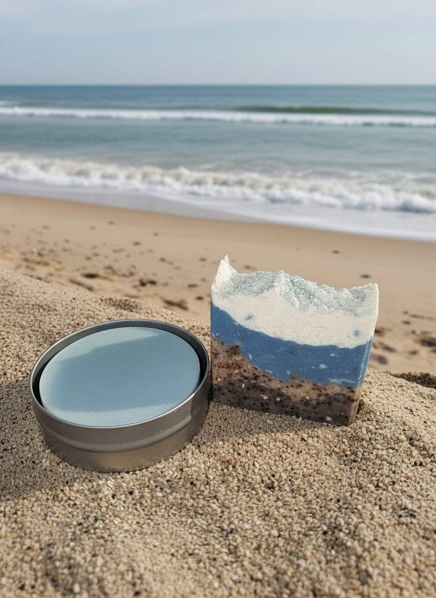 Sea salt breeze body butter bar 3.0 oz and soap 3.5 oz bundle