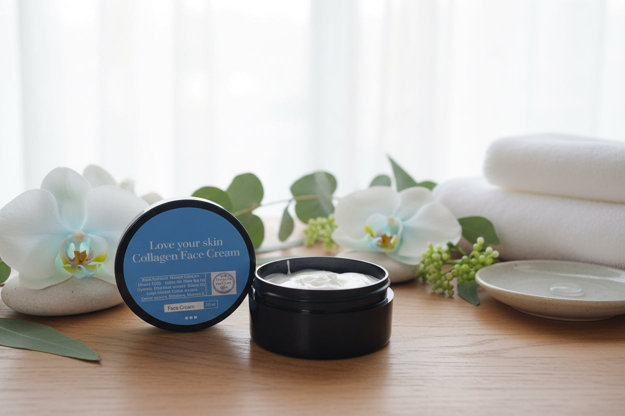 Love your skin Olivem 1000 Collagen face cream